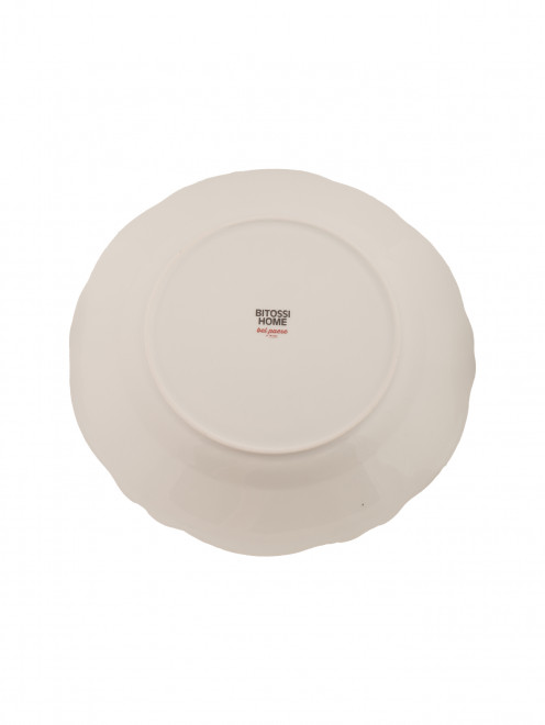 Блюдо круглое из фарфора BITOSSI HOME - Обтравка1