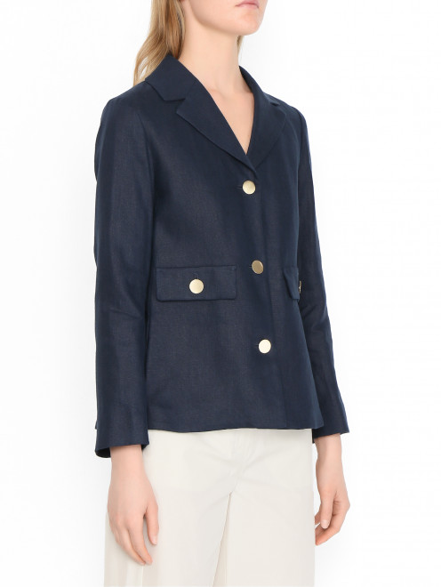 Жакет из льна Max Mara - МодельВерхНиз