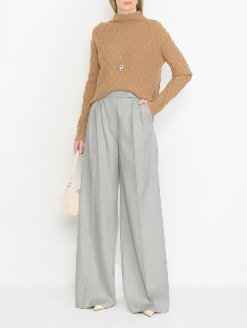 Свитер из шерсти с длинными рукавами Max Mara - МодельОбщийВид