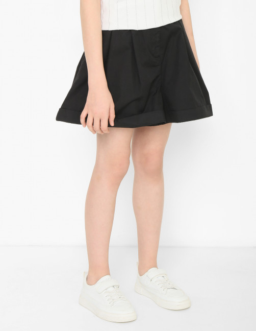 Шорты из хлопка с карманами Ermanno Scervino Junior - МодельВерхНиз