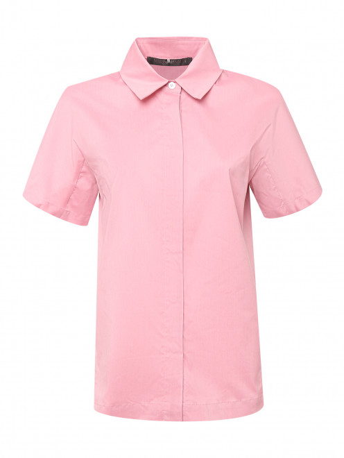 Однотонная блуза с коротким рукавом Marina Rinaldi - Общий вид