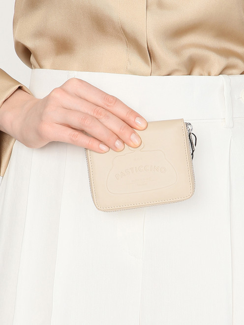 Кошелек из кожи на молнии Weekend Max Mara - МодельОбщийВид