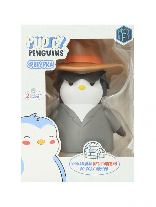 Фигурка pudgy penguins фигурка в шляпе Pudgy Penguins - Общий вид