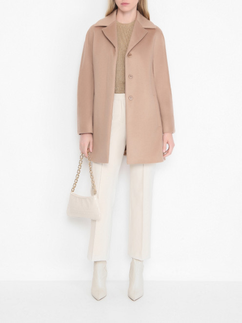Полупальто на пуговицах Max Mara - МодельОбщийВид