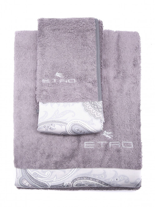 Набор из двух полотенец из хлопка с узором Etro - Обтравка1