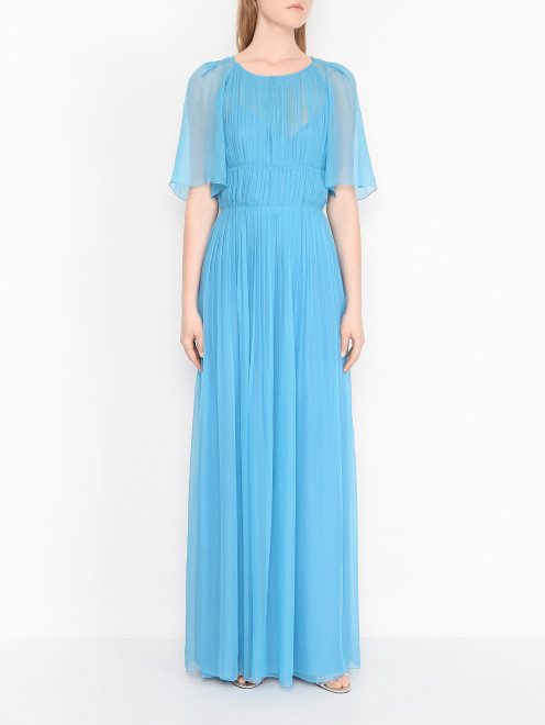 Платье-макси из шелка Alberta Ferretti - МодельВерхНиз