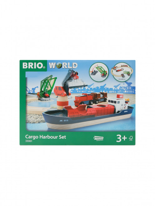 Игровой набор "Порт" BRIO - Общий вид