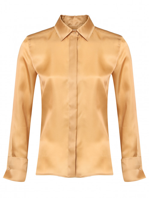 Блуза из шелка однотонная Max Mara - Общий вид