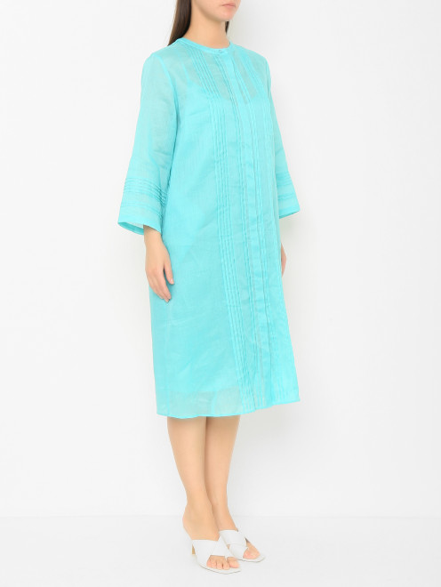 Платье-рубашка со складками Marina Rinaldi - МодельВерхНиз
