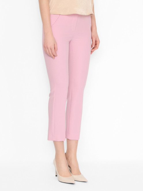Прямые брюки с карманами Weekend Max Mara - МодельВерхНиз