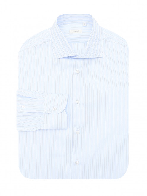 Рубашка из хлопка с узором "Полоска" Doriani Cashmere - Общий вид
