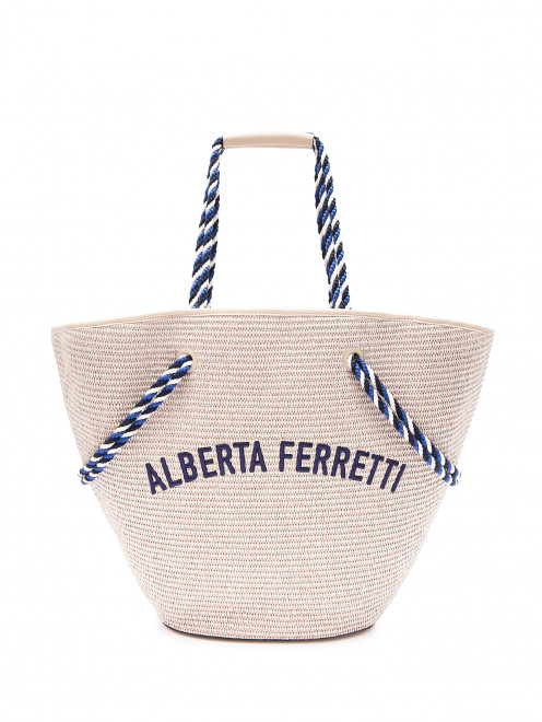 Сумка плетеная Alberta Ferretti - Общий вид