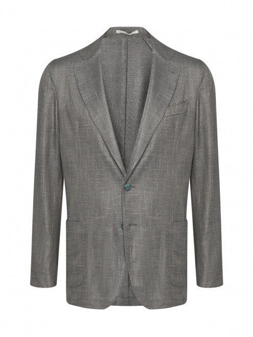 Однобортный пиджак с карманами Doriani Cashmere - Общий вид