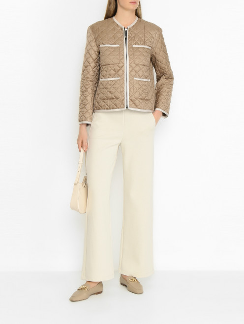 Стеганая куртка на молнии Max Mara - МодельОбщийВид