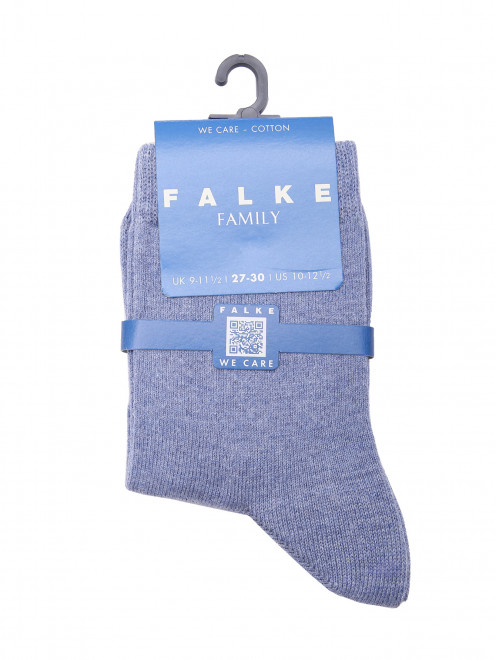 Однотонные носки из хлопка Falke - Обтравка1