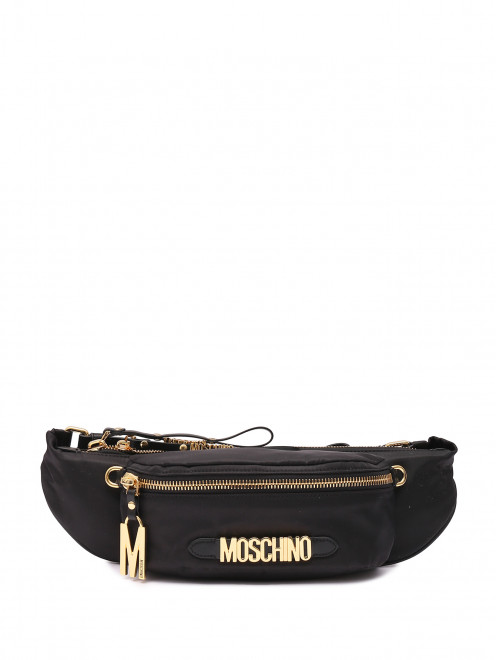 Поясная сумка из текстиля на регулируемом ремне Moschino - Общий вид