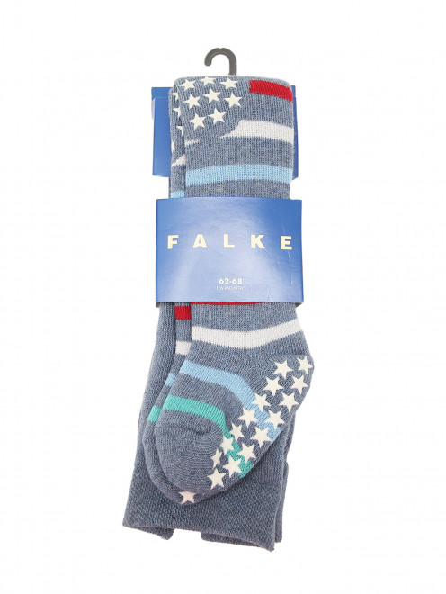 Колготки с узором из хлопка Falke - Общий вид