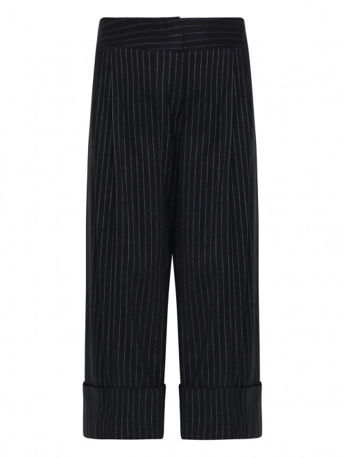 Укороченные брюки из шерсти с узором полоска Antonio Marras - Общий вид