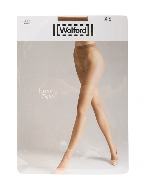 Колготки 9 DEN бежевые Wolford - Общий вид