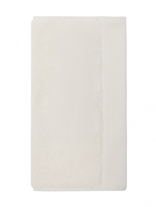 Салфетка для рук из хлопковой махровой ткани с фактурным орнаментом по канту Frette - Обтравка1