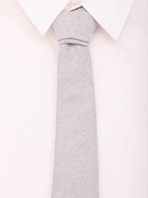 Широкий галстук из шерсти Tombolini - МодельОбщийВид
