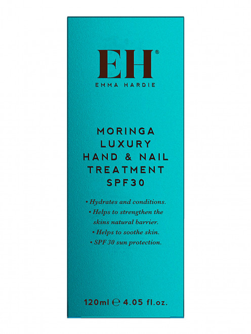 Увлажняющий уход для рук и ногтей Moringa Luxury Hand & Nail Treatment SPF30, 120 мл Emma Hardie - Обтравка1