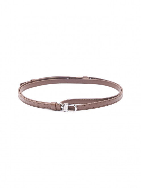 Ремень для визитницы из кожи Weekend Max Mara - Общий вид