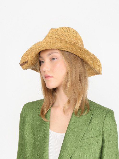 Плетеная шляпа со средними полями Weekend Max Mara - МодельОбщийВид