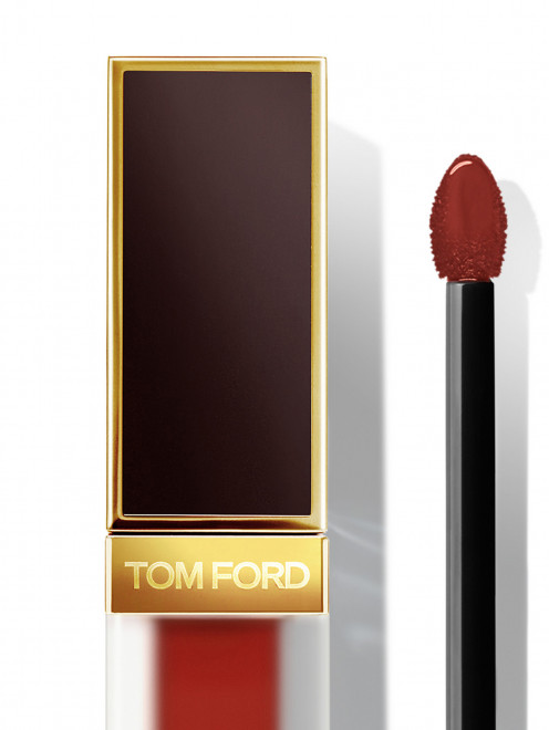 Жидкая помада для губ Liquid Lip Luxe Matte, оттенок Devoted, 6 мл Tom Ford - Обтравка1