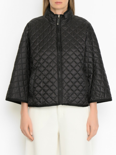 Стеганая куртка на молнии Max Mara - МодельВерхНиз
