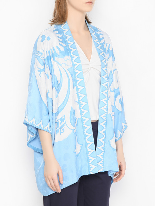 Кимоно с цветочным узором Etro - МодельВерхНиз