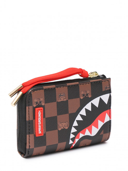 Кошелек с принтом Sprayground - Обтравка1