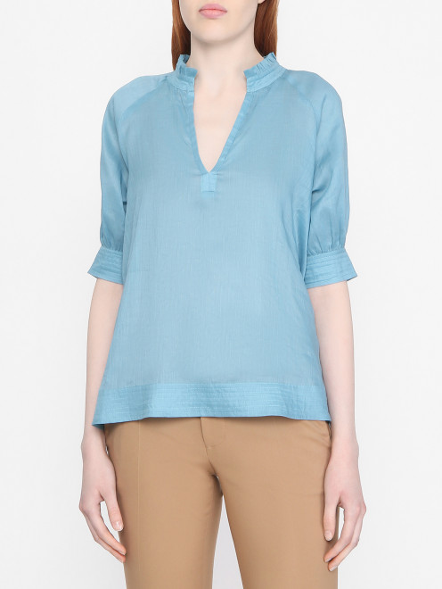 Легкая блузка с топом Max Mara - МодельВерхНиз