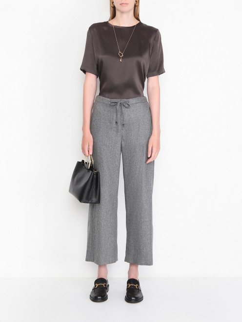 Топ с коротким рукавом Max Mara - МодельОбщийВид