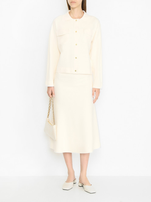 Кардиган с накладными карманами Max Mara - МодельОбщийВид