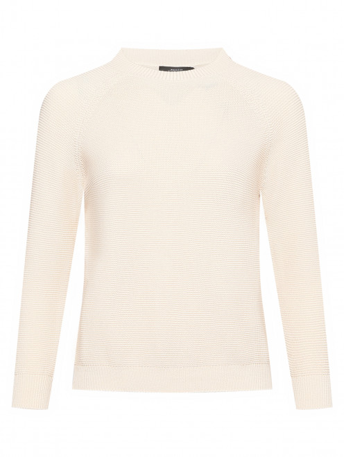 Трикотажный джемпер из хлопка Weekend Max Mara - Общий вид