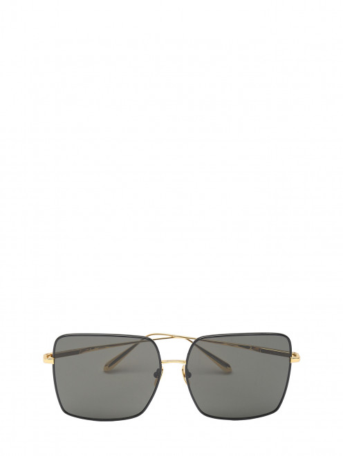 Солнцезащитные очки в квадратной оправе  Linda Farrow - Общий вид