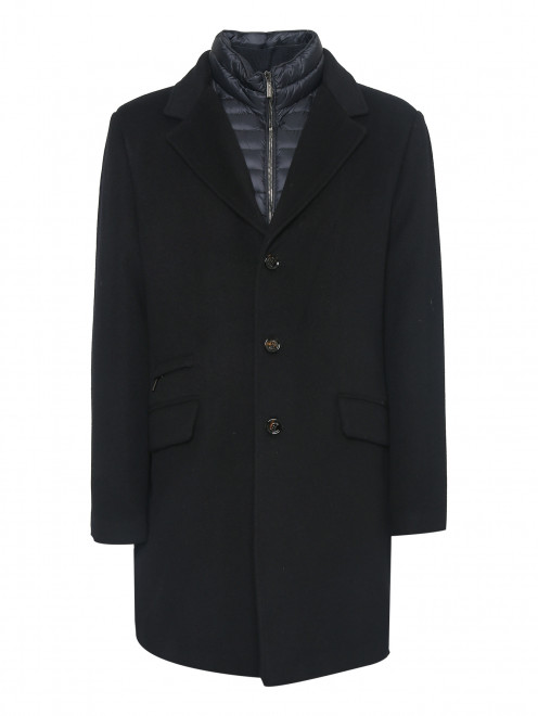 Пальто из шерсти с карманами Moorer - Общий вид