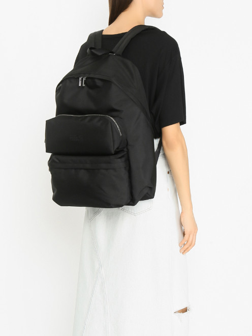 Рюкзак с внешним карманом MM6 - МодельВерхНиз