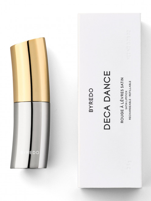Помада для губ с сатиновым покрытием Lipstick Satin, оттенок Deca Dance 355, 3 г Byredo - Обтравка1