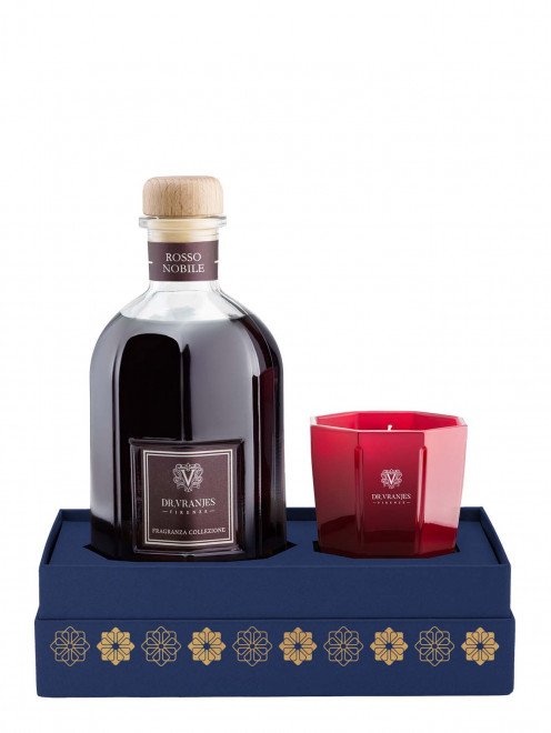 Подарочный набор: диффузор Rosso Nobile и ароматическая свеча, 250 мл + 80 г Dr. Vranjes - Общий вид