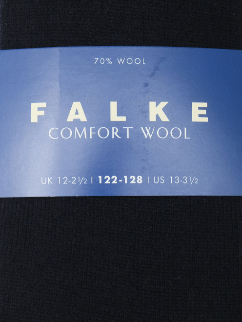 Шерстяные однотонные колготы Falke - Деталь