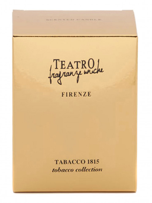 Ароматическая свеча Tabacco 1815, 180 г Teatro Fragranze - Обтравка1