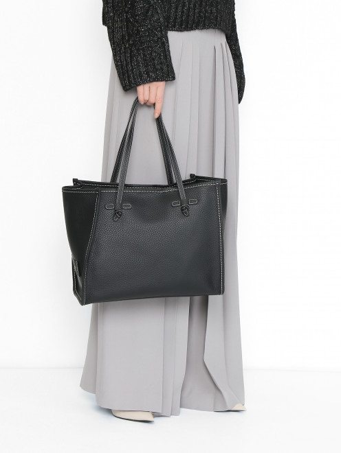Сумка из зернистой кожи Gianni Chiarini - МодельВерхНиз