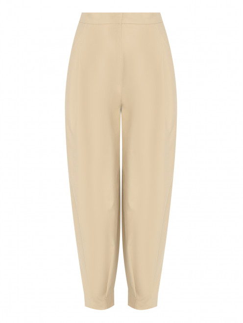 Брюки из хлопка с карманами Max Mara - Общий вид