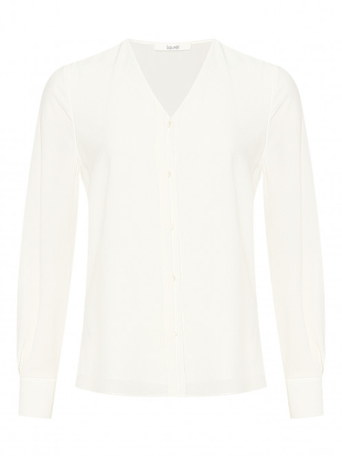 Блуза из шелка свободного кроя Laurel - Общий вид