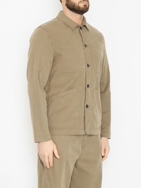 Куртка на пуговицах с карманами Altea - МодельВерхНиз