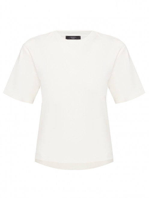 Базовая футболка из хлопка Weekend Max Mara - Общий вид