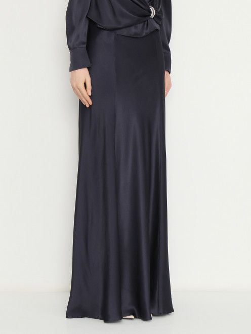 Сатиновая юбка-макси Alberta Ferretti - МодельВерхНиз