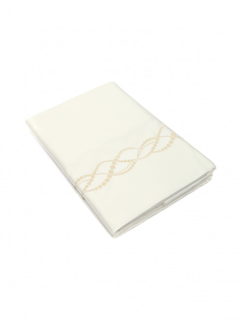 Пододеяльник из хлопка с вышивкой 240 x 260 Frette - Общий вид